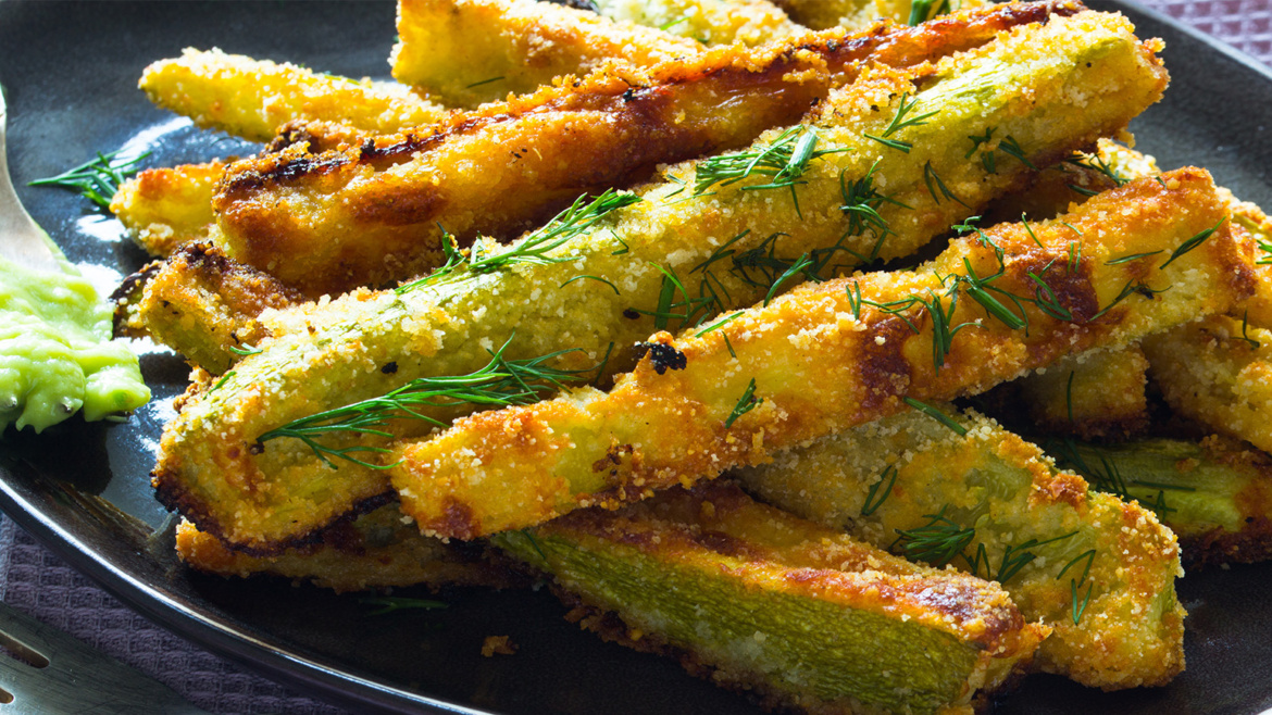 Bastoncini di zucchine, con questa impanatura sono ancora più buoni!