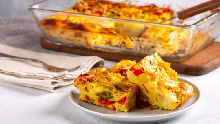 Non è la solita frittata di uova! Preparala per cena e andrà a ruba