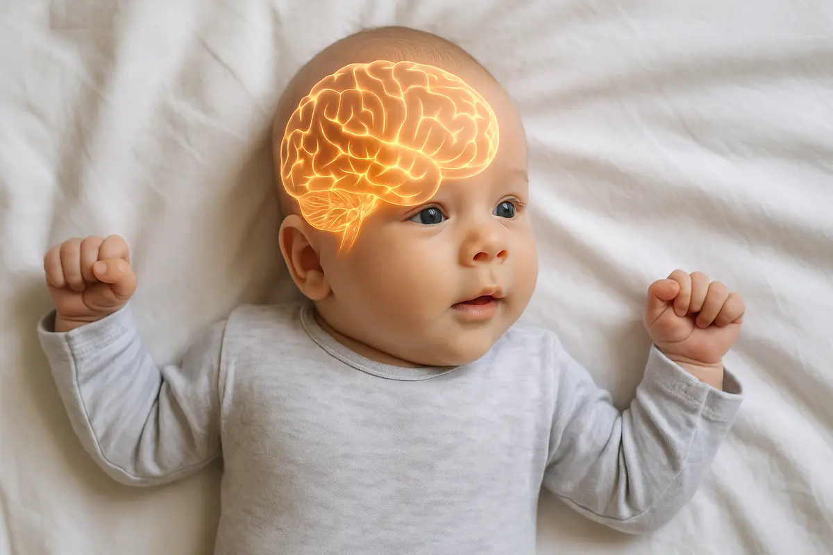 Come cresce il cervello del neonato? I segnali che aiutano a riconoscere uno sviluppo armonioso