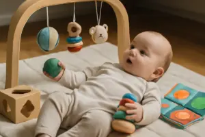 Crescita e sviluppo sensoriale del bambino: i giochi che fanno la differenza fin dai primi giorni