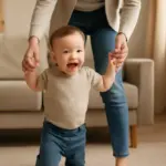 Bambini che camminano presto: vantaggi reali e cosa osservare senza ansie inutili