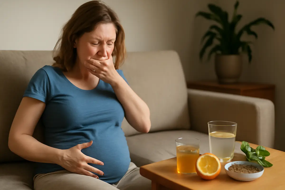 Nausea gravidica persistente: rimedi naturali spesso sottovalutati che possono aiutare davvero