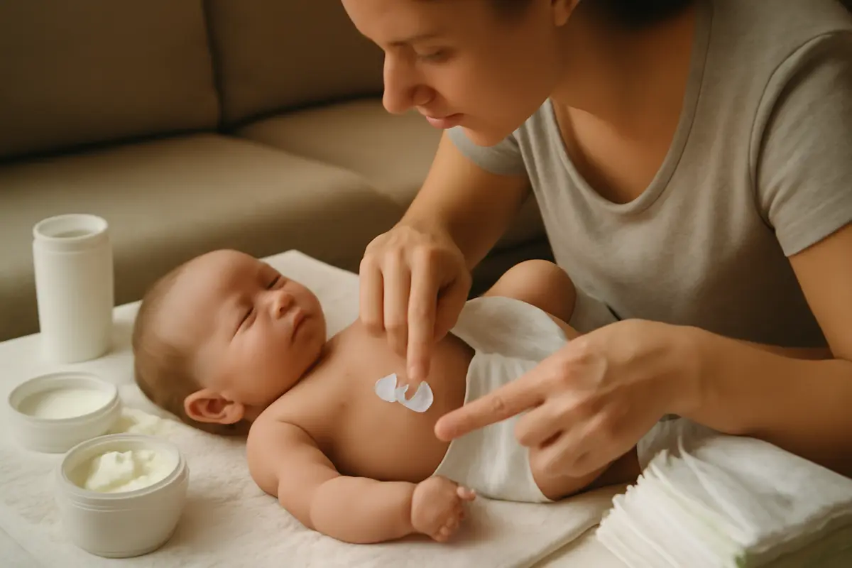 Cambio pannolino neonato passo passo: il trucco per prevenire irritazioni senza fatica