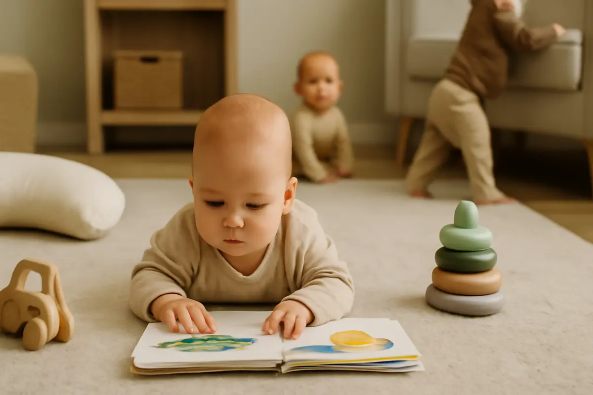 Sviluppo motorio nei primi 12 mesi: tappe essenziali da conoscere per sostenere il tuo bambino
