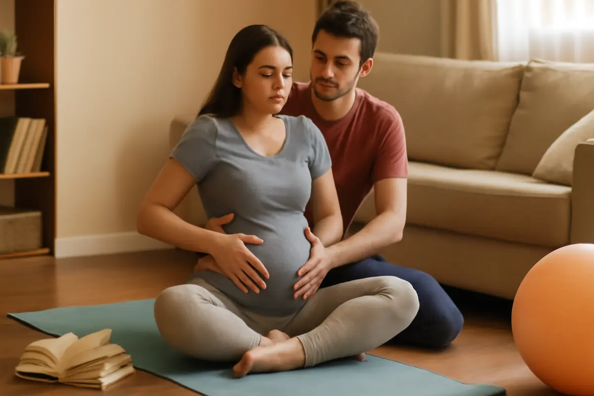 Prepararsi al parto con il partner: pratiche utili per sentirsi più unite e serene
