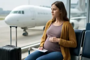 Si può volare nei primi mesi di gravidanza? Tutte le precauzioni che davvero contano