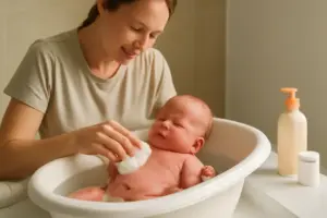 Bagnetto neonato frequenza consigliata: riduci i rischi di arrossamento con pochi accorgimenti