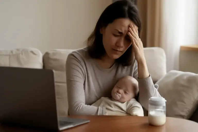 Stanchezza mentale dopo il parto: 4 segnali da non trascurare e soluzioni rapide