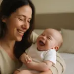 Primi sorrisi del neonato: quando arrivano davvero e cosa indicano sul suo sviluppo affettivo