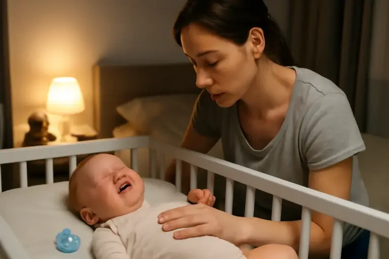 Perché il neonato piange di notte? Le cause più comuni e la soluzione pratica per calmarlo