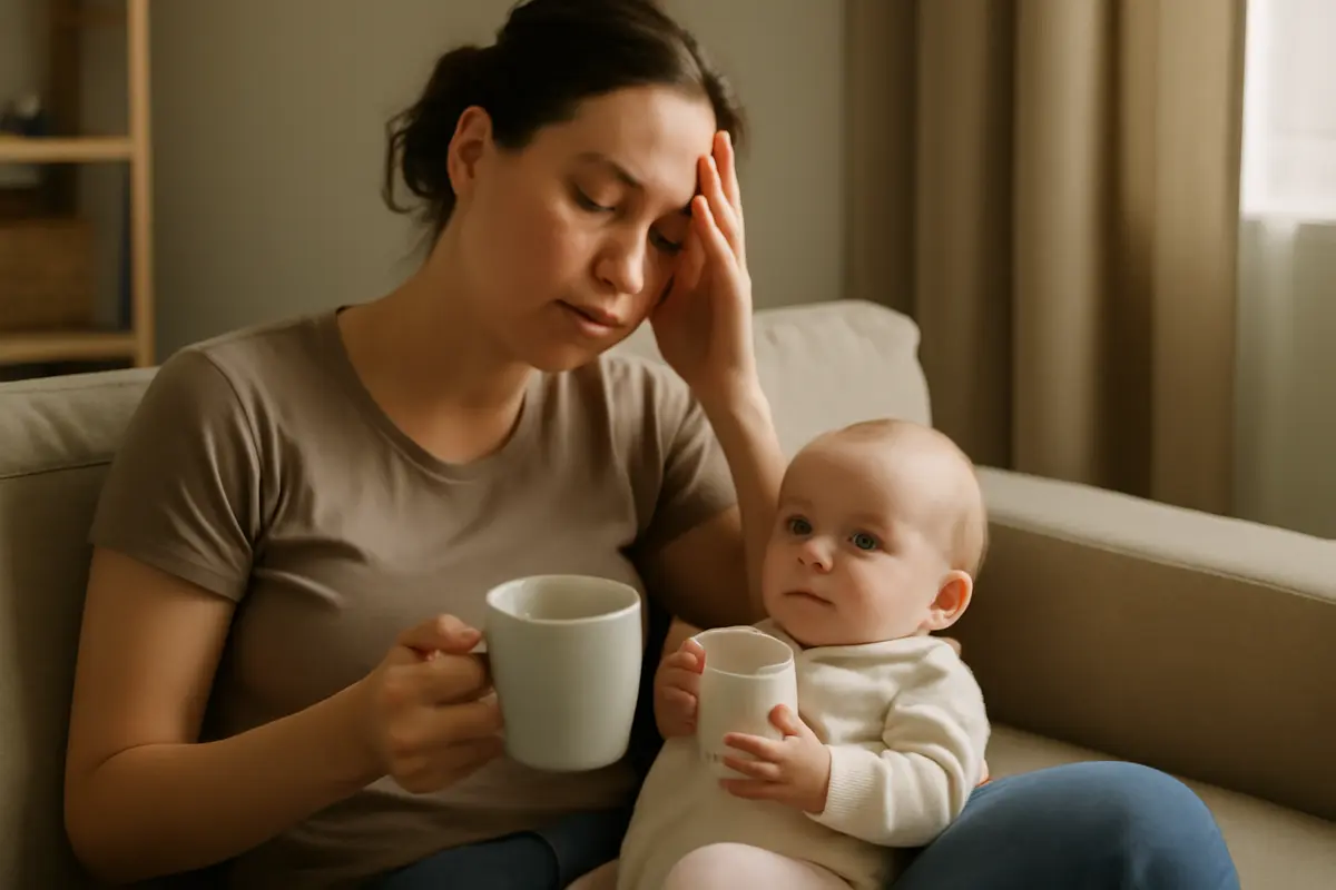 Sonnolenza continua dopo la gravidanza: strategie per gestire la fatica con piccoli gesti
