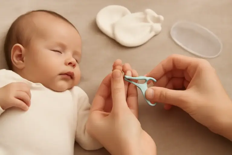 Quando tagliare le unghie al neonato? Il metodo che evita graffi e piccoli incidenti